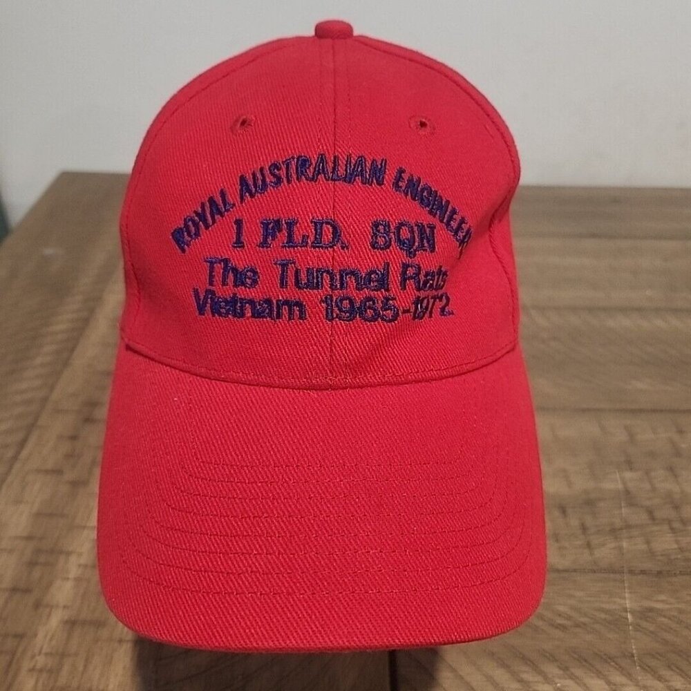 Royal Australian Engineers Hat Cap Adjustable Strapback The Tunnel Rats Vietnam